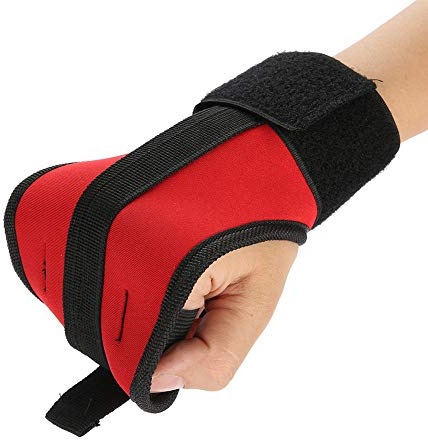 Guanti per il Recupero Dell'ictus Guanto per le Dita Nere Guanto Fisso Ausiliario Attrezzatura per L'allenamento per la Riabilitazione Pugno della Mano Corsa Emiplegia Trazione delle(Guanti a scatto)