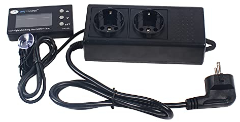 KLOOLIVE PID Temperaturregler Reptilien Digitaler LCD Aquarium Thermo Control Terrarium