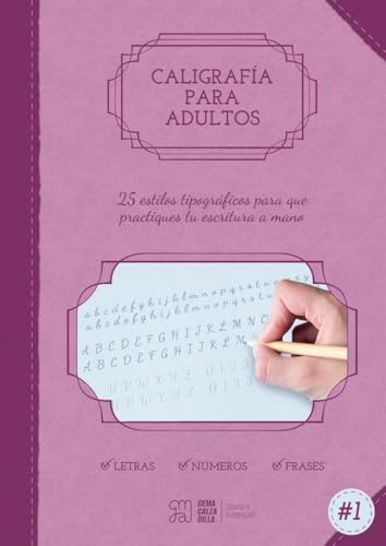 Caligrafía para adultos: 25 estilos tipográficos #1