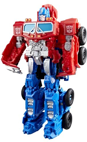Transformers Smash Changers Optimus Prime Action-Figur, lässt Sich vom Roboterspielzeug in einen Truck verwandeln, ab 6 Jahren