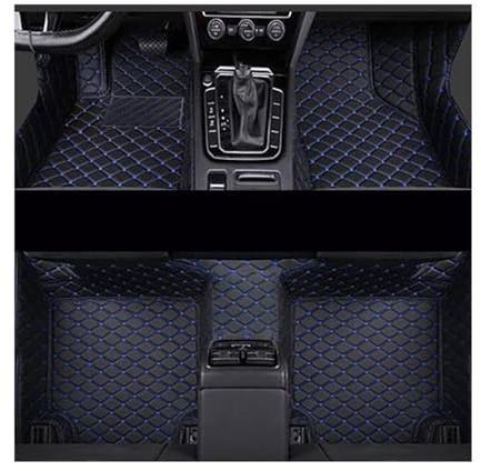 Automatten-Fußmatten-Set für Opel Insignia Kombi und Kombi (2010-2013), Fußmatten, Teppichabdeckung, Innenraum-Fußmatte (5 Stück)