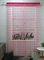 ZiDeTang Acrylic Beaded Door Curtain Décor Tassel Room Divider Curtain (Rose, 100cm by 195cm)