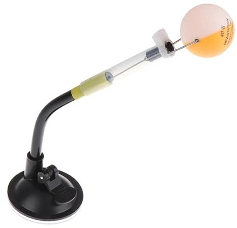 Bordtennistränare | Fast Rebound Pong Ball Machine med Clip Type | Fäster stadigt på stabila bordtennistillbehör för träning, petting, p