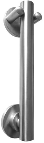 Premium Türklopfer aus satiniertem Edelstahl, 150 mm, für moderne Häuser – externer Klopfer für den Außenbereich