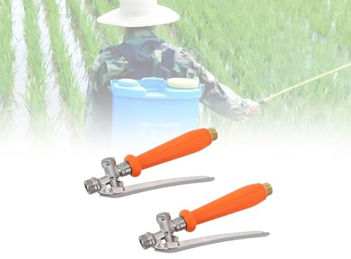 Poignée de Pulvérisation en Acier Inoxydable et Laiton pour Arrosoirs et Pulvérisateurs - Grande Taille - Robuste et Durable - Outil de Jardinage