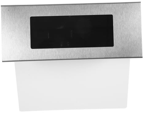 FIXOSHEE Luz Digital Número De Casaledlámpara Solar Números Luz Para Pasillo Pared y Patio Lámpara Indicación Práctica Decoración Del Hogar