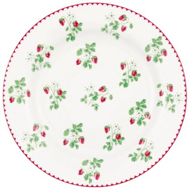 GreenGate Berry Frühstücksteller White 20,2cm