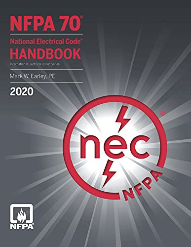 NFPA 70, National Electrical Code Handbook, 2020 Edition, with Index Tabs