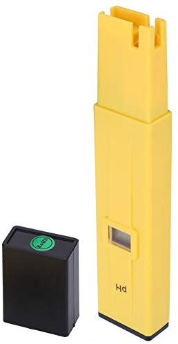 Misuratore di Ph, Kit Tester Ph Impermeabile, Misuratore di Alcalinità di Acidità, Strumento di Misurazione Manuale A Gamma Completa digitale per Agricoltura Piscina Acqua Vino