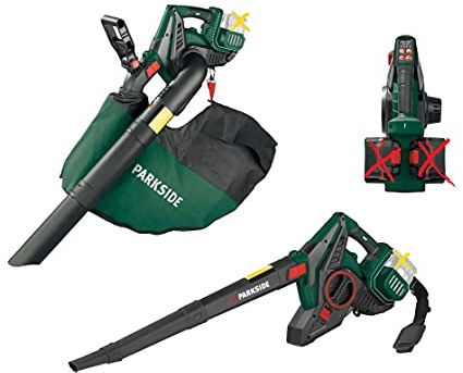 Aspirateur à Feuilles sans Fil PLSA 40-Li B1 (sans Batterie, sans Chargeur), Vert