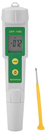 Pen Type Orp Meter Oxidation, Misuratore Orp Tester Digital für Tankreduktion Potentiometer Digitales Wasserqualitätsmessgerät Orp Temp Meter
