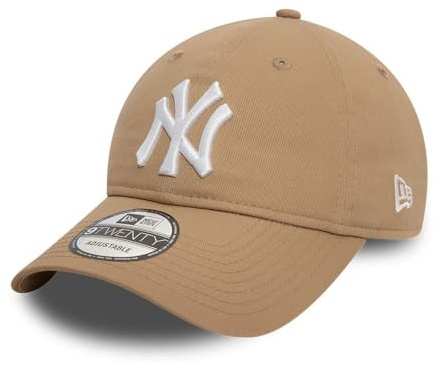 New Era New York Yankees MLB League Essential Beige 9Twenty Berretto Regolabile