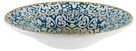 Bonna Plato de pasta - Alhambra - Porcelana - 24 cm (400cc) - juego de 2