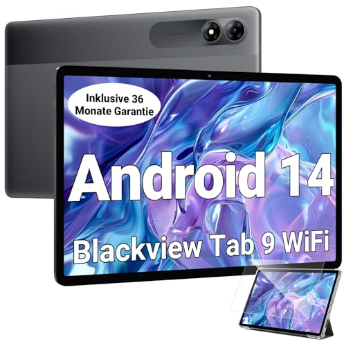 Blackview Tablet 11 Pollici Android Tablet 2k FHD+, 18GB RAM + 256GB ROM(TF 2TB), Octa-Core Chip, Gemini AI 2.0/8200mAh/5G WiFi/Widevine L1/Sblocco Facciale/BT5.0/13MP