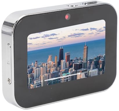 Appareil Photo Numérique 4K, Caméra CCD HD 64MP avec écran Tactile 3, Triple Objectif, Vision Nocturne, OTG, Lecteur de Musique, Appareil Photo Numérique Point and Shoot