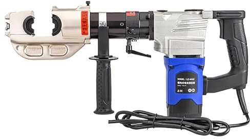 2200W Elektrisk Hydraulisk TåNg, Automatisk Kabelterminalpressverktygspressare, HandhåLlen Elektrisk Hydraulisk Pressmaskin,LZ-400C