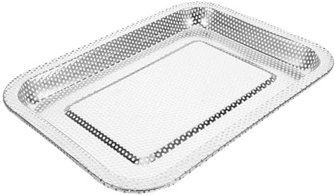 Holibanna Plateau Inox Pour Fruits Et Légumes Passoire De Rinçage Petit Égouttoir Plaque De Cuisson Bassin à Vaisselle