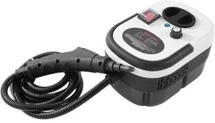 Limpiador a Vapor Alta Temperatura Portátil Kit con Extensión y 4 Accesorios Vapor a 105°C 6 Niveles 2500W 110V 220V Manguera Alta Presión