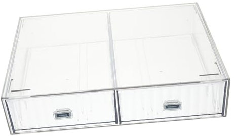 Veemoon Aufbewahrungsbox Mit Schubladen Für Schreibtisch Büro-organizer Für Accessoires Kosmetika Und Kleinigkeiten Leicht Zu Reinigen Bedienen Für Ankleidezimmer Gästetoiletten Und Schlaf