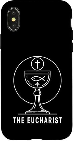 Le calice eucharistique catholique adoration eucharistique Coque pour iPhone X/XS