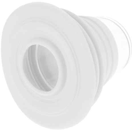 CLISPEED Silicone Drain Hose Seal Plug for Washing Machine Easy Installation Odor Washer Drain Plug Insect Silicone Seal White
