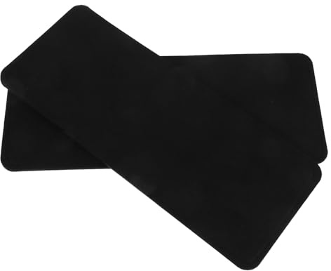SUPVOX Base per Borsa in Feltro 2 Pezzi Modellatore Base Inferiore Rinforzato Doppio Strato Nero 275X11 CM Inserto Fondo per Borsa Pelle Zaino Protezione e Mantenimento Forma