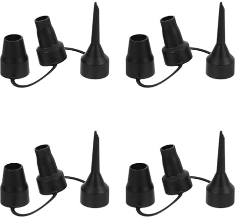 GETAJGHSD Air Bed Replacement Nozzles 4Pcs Plastic Pump Attachments for Inflatable Swimming Pools and Air Mattress Pumps