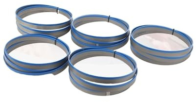 Hoja de sierra de cinta de corte de Metal bimetálico M42, 3/5 Uds., 2720x27x0,9mm, hojas de sierra de cinta bimetálica for cortar metales(5 Pcs)