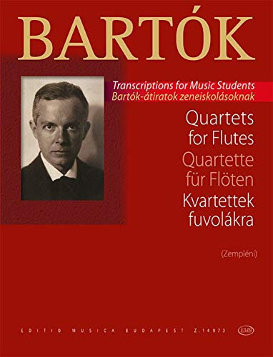 Quartets for flute. Partitur und Stimmen