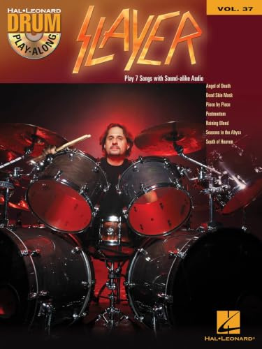 Drum Play Along: Slayer (Book/CD): CD, Play-Along für Schlagzeug: Play 7 Songs With Sound Alike Audio (Drum Play-along, 37, Band 37)
