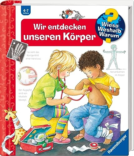 Wieso? Weshalb? Warum?, Band 1 - Wir entdecken unseren Körper (Sachbuch ab 4 Jahre - mit Klappen): Wir Entdecken Unseren Korper (Kernreihe, 1)