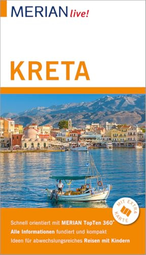 MERIAN live! Reiseführer Kreta: Mit Extra-Karte zum Herausnehmen