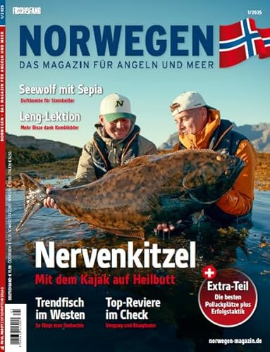 Norwegen Magazin 1/25 + DVD (Norwegen Magazin: Das Magazin für Angeln und Meer)