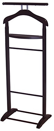Proman Products - VL17014 Knight Valet Sand, 18 x 12 x 43.5, Walnut