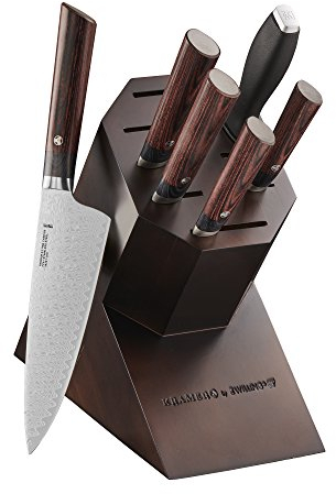 KRAMER by ZWILLING Meiji Messerblock-Set, 7-teilig