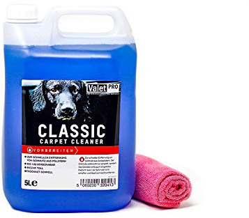 detailmate ValetPro Classic Carpet Cleaner Nettoyant pour tapis et coussins + chiffon microfibre 40 x 40 cm