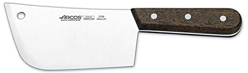Arcos Serie Atlantico - Box 6 Stück Hackmesser - Klinge Nitrum Edelstahl 160 mm 310 gr - HandGriff Jatoba Holz Farbe Braun (6 pcs)