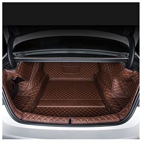 Kofferraumschutz Für BMW G30 2019 2020 520 530 525 540 535 Kofferraumteppich 5er Leder Kofferraummatte Frachtauskleidung Laderaumschale (Farbe : Coffee 1)