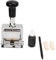 Arsor Nummerierstempel, Professioneller 10-stelliger Selbstfärbender Nummernstempel Griff Design Metall Automatische Nummeriermaschine Clear Coding Business Stamps für Home Office School Desktop
