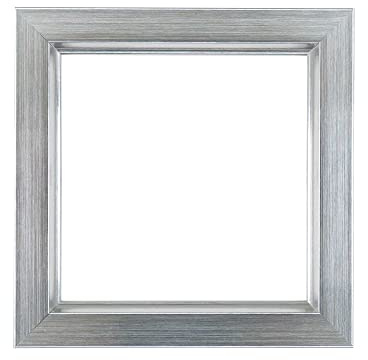 ElekTek Decorative Switch Surround Frame Cover Finger Plate Rivoli Silver Grained