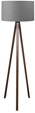 Lámpara de pie con 100% MDF color Gris