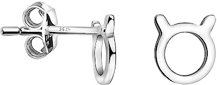 SOFIA MILANI - Damörhängen i 925 Silver - Stiftörhänge med Oxen Stjärntecken - E2144