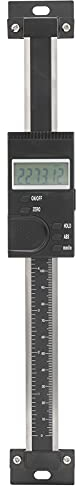 Hyuduo Vertikaler Digitaler Messschieber, 0-150 mm, Aluminiumlegierung/Kunststoff, Präzisionsmesswerkzeug mit LCD-Anzeige und Datenfernübertragung