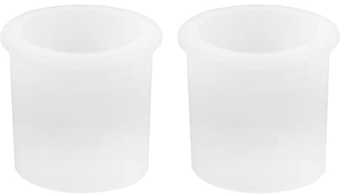 BESPORTBLE 2 Pcs Silicone Umbrella Hole Plug Table Umbrellas for Umbrella Table Ring Outdoor Plug Outdoor Tables Outdoor Tables Ring Wedge Kit Copper Bowl Silica Gel Patio Table Thicken White