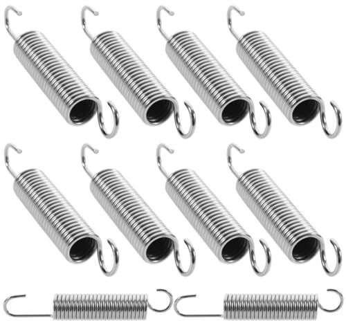 HANABASS Replaceable Pruner Springs 10-Pack 3.54X0.59 Inch Stainless Steel Gardening Shears Springs for Tree Loppers High Branch Pruner Replacement Parts