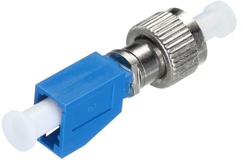sourcing map Fiber Optical Adapter FC Male to LC Female (short Style), Single Mode Simplex Adapter, FC-LC UPC, for Network Internet Connector, 1pcs