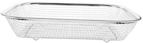 Geschirrspüler Besteckhalter aus Edelstahl, Silber, Robust | Geschirrspülerkörbe aus Metall, Metallkorb für Tableware, Korb Spülmaschine