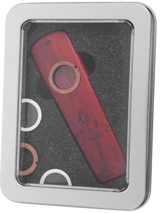 SWOOMEY Holz Kazoo Instrument Tragbar Für Gitarre Ukulele Begleiten Einfach Zu Lernen Für Anfänger Musikliebhaber Performance Kazoo