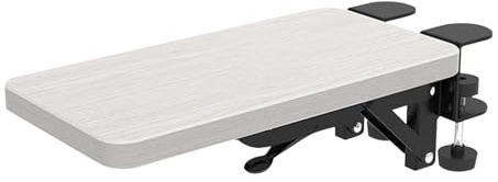 Repose-coude pour bureau | Extension pliable à clipser – Accoudoir d'ordinateur | Pour la maison, l'école, l'appartement, le dortoir, la chaise, le clavier, le travail, l'étude des adultes