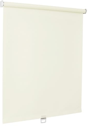 Print Cycero packaging Springrollo - Mittelzugrollo - 120 x 180 cm Ecru - Lichtdurchlässig Mittelzugrollo, Zugrollo - Tageslicht Schnapprollo - Verdunkelungsrollo - Standard Stoff Rollo